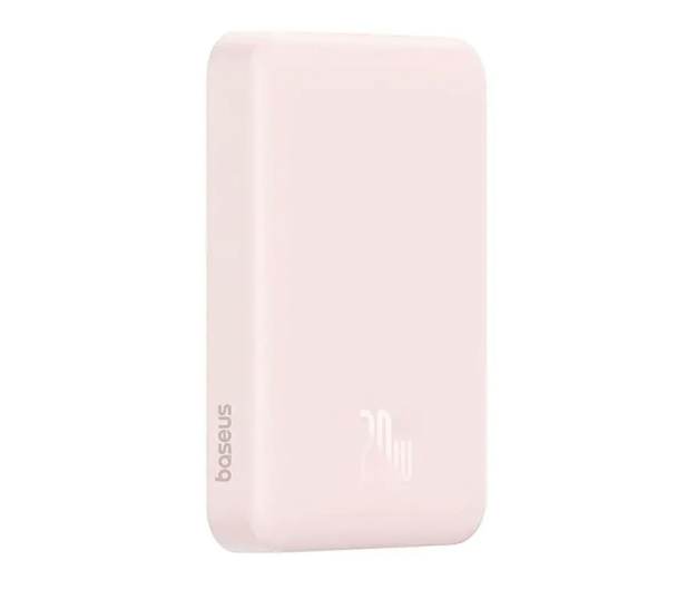 Baseus Magnetic Mini 10000mAh, USB-C 30W (różowy) - 1310902 - zdjęcie